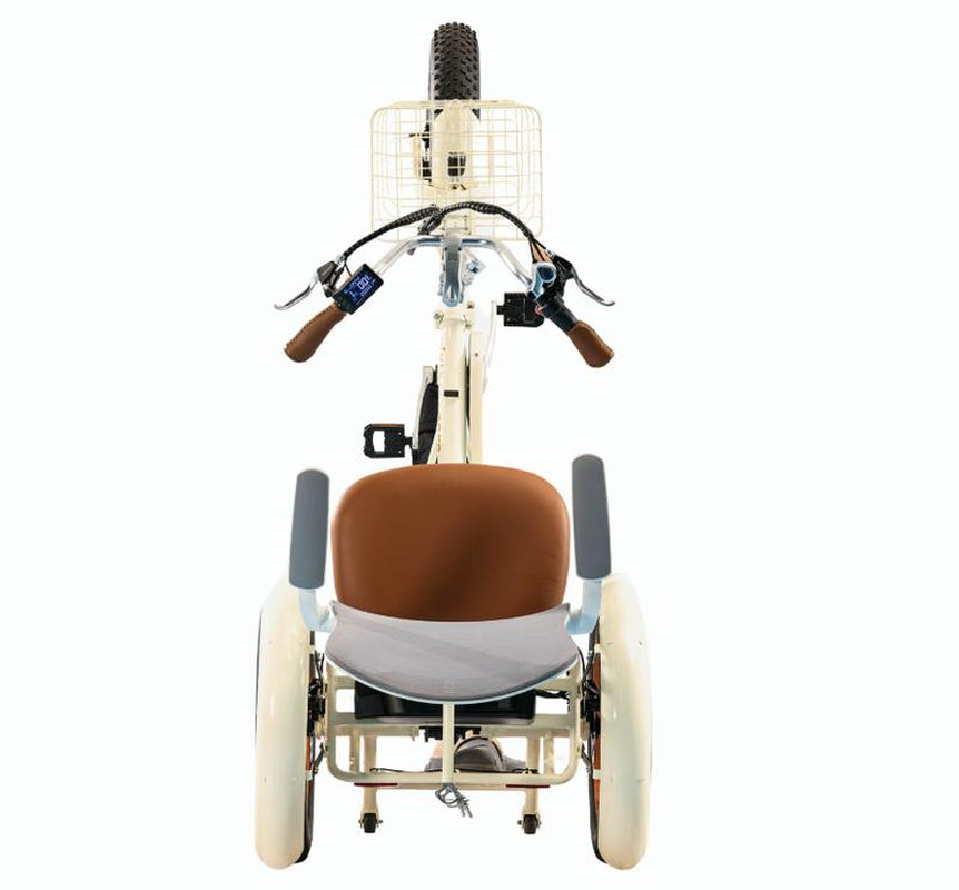 Simple Glide Fat Tire 750W Recumbent E Trike 2026 W/ Footrest & Hitch Connector