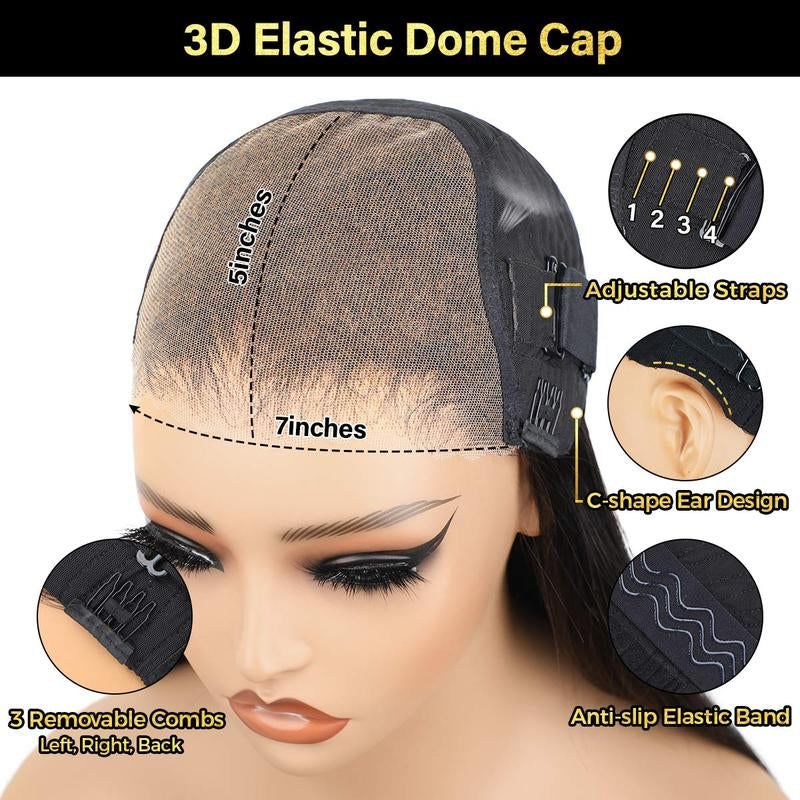 [NEW IN] OQ HAIR Kinky Curly Wear and Go Glueless Human Hair Wigs Pre Bleached Pre-Cut 7X5 HD Lace Front Wig Pre-Plucked Natural Hairline #Tiktokshopbacktoschool