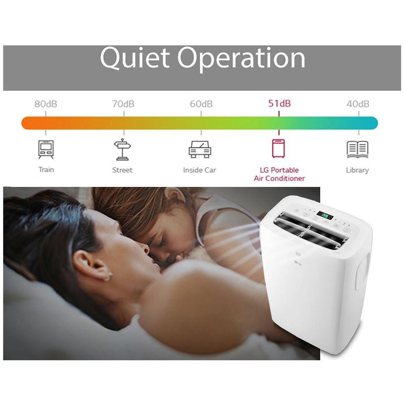 LG Electronics 7,000 BTU Portable Air Conditioner