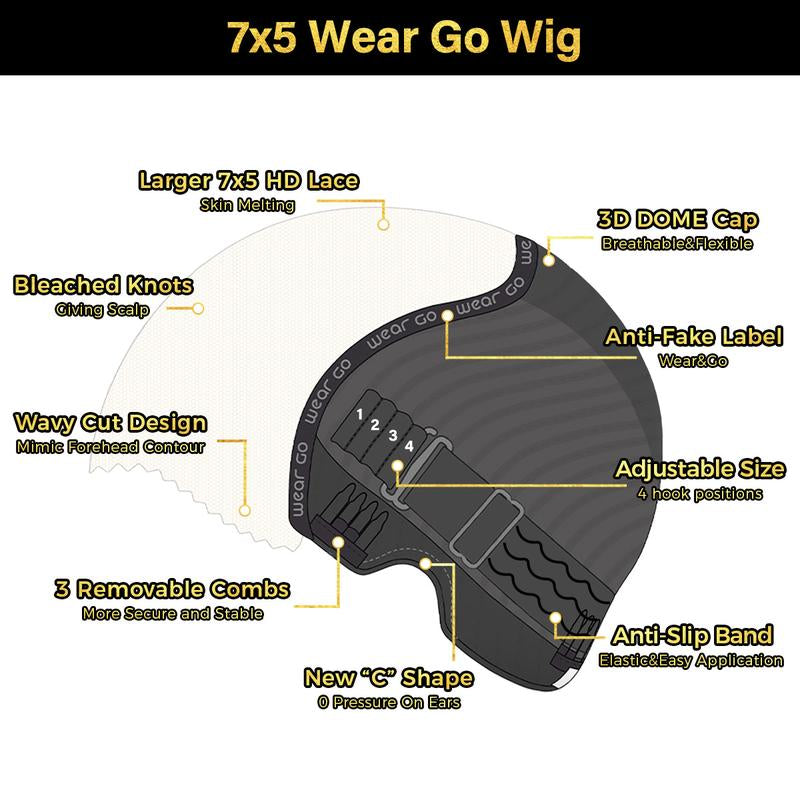 [NEW IN] OQ HAIR Kinky Curly Wear and Go Glueless Human Hair Wigs Pre Bleached Pre-Cut 7X5 HD Lace Front Wig Pre-Plucked Natural Hairline #Tiktokshopbacktoschool